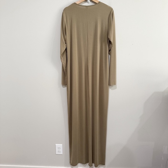 SKIMS Fits Everybody Long Sleeve Dress Crewneck Modal Blend Plus Size 4X - Picture 7 of 11